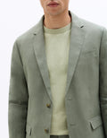 100% Linen Slim Fit Suit Jacket Celio