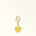 Furla Camelia Keyring Heart in Yellow - Charms 