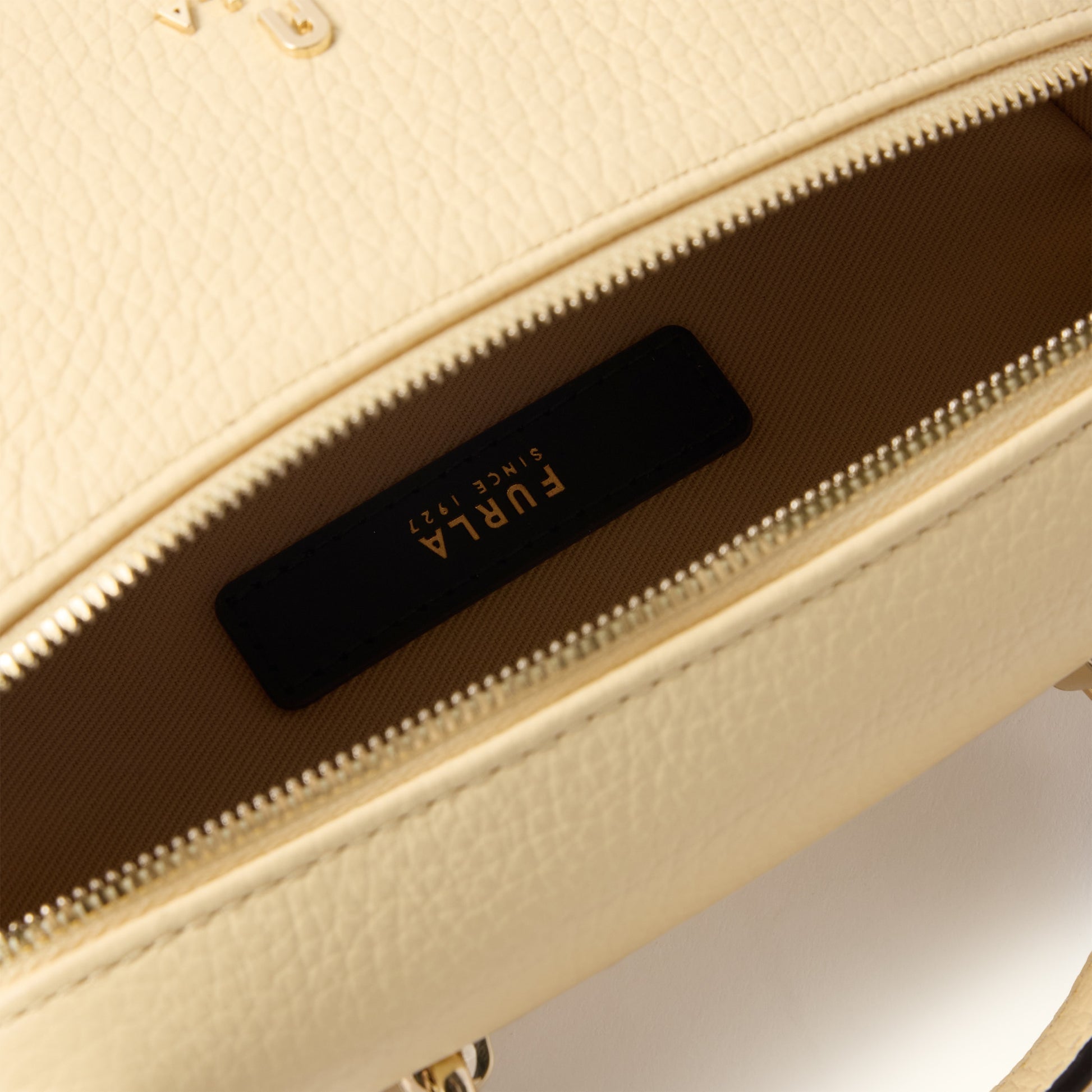Furla Camelia Micro Vanity Case Crossbody in White - Bags 