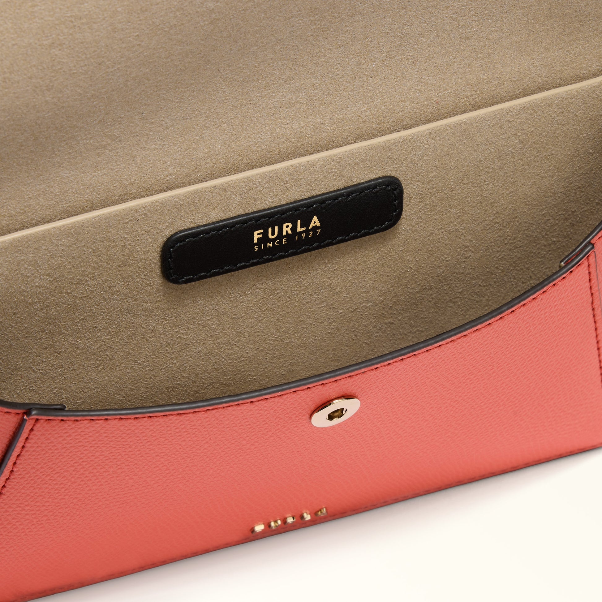 Furla Lea Xl Pouch in Orange - Bags 