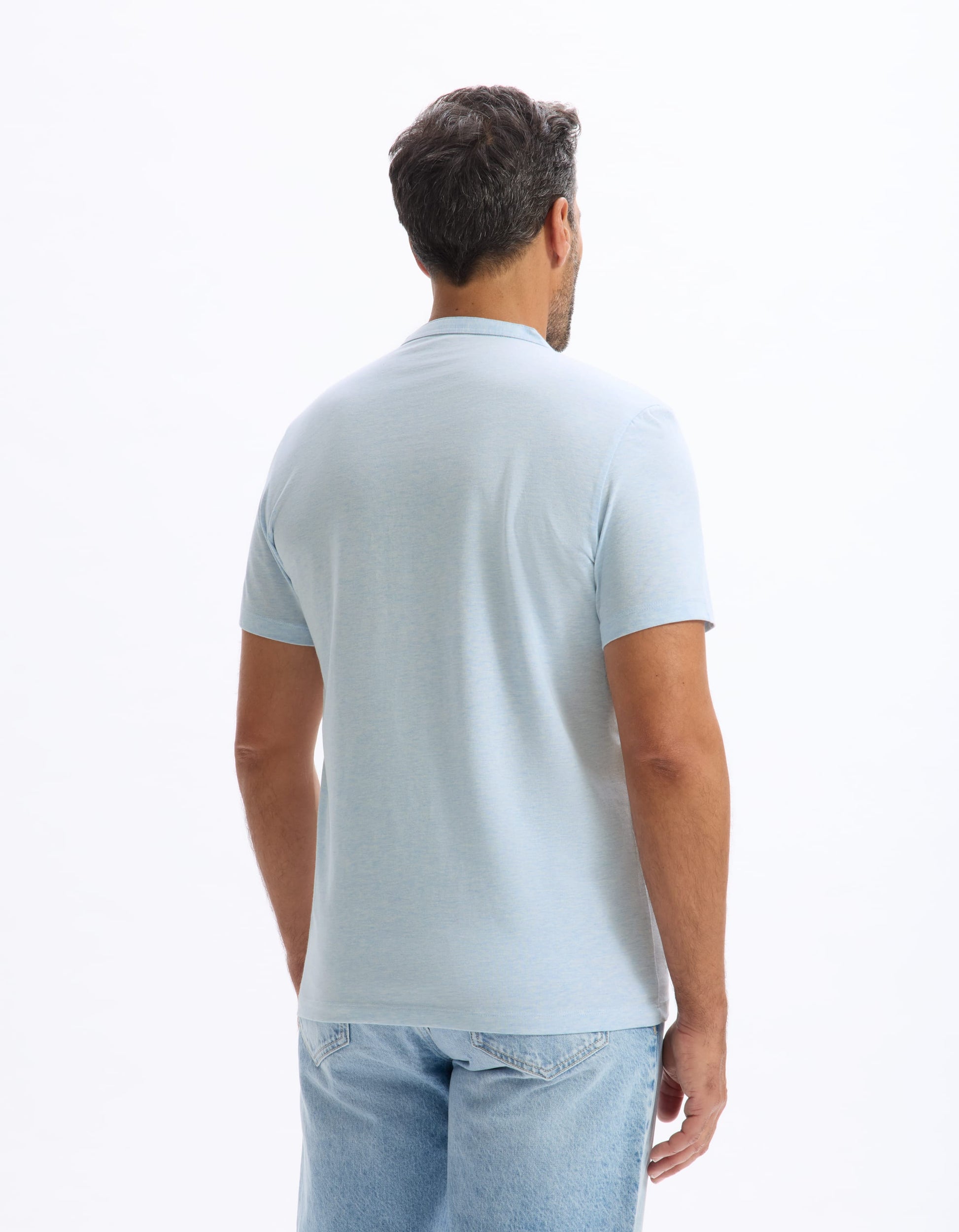 baby blue Short sleeves TShirt