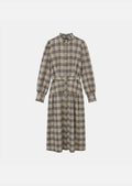 Retro dress in khaki by Tara Jarmon