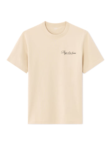 Beige Short Sleeves Tshirt - Celio Lebanon