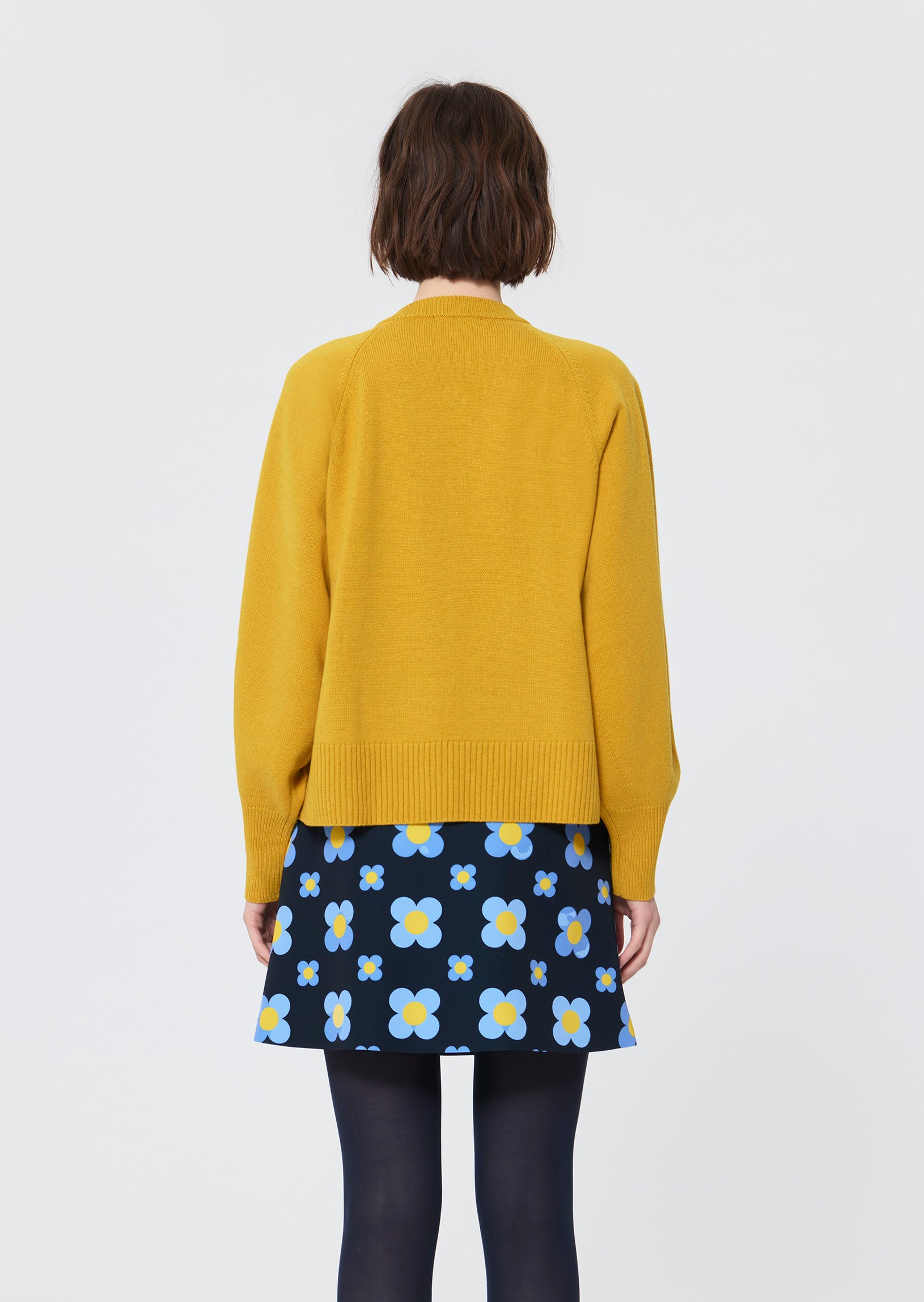 Paz  lemon yellow sweater for women