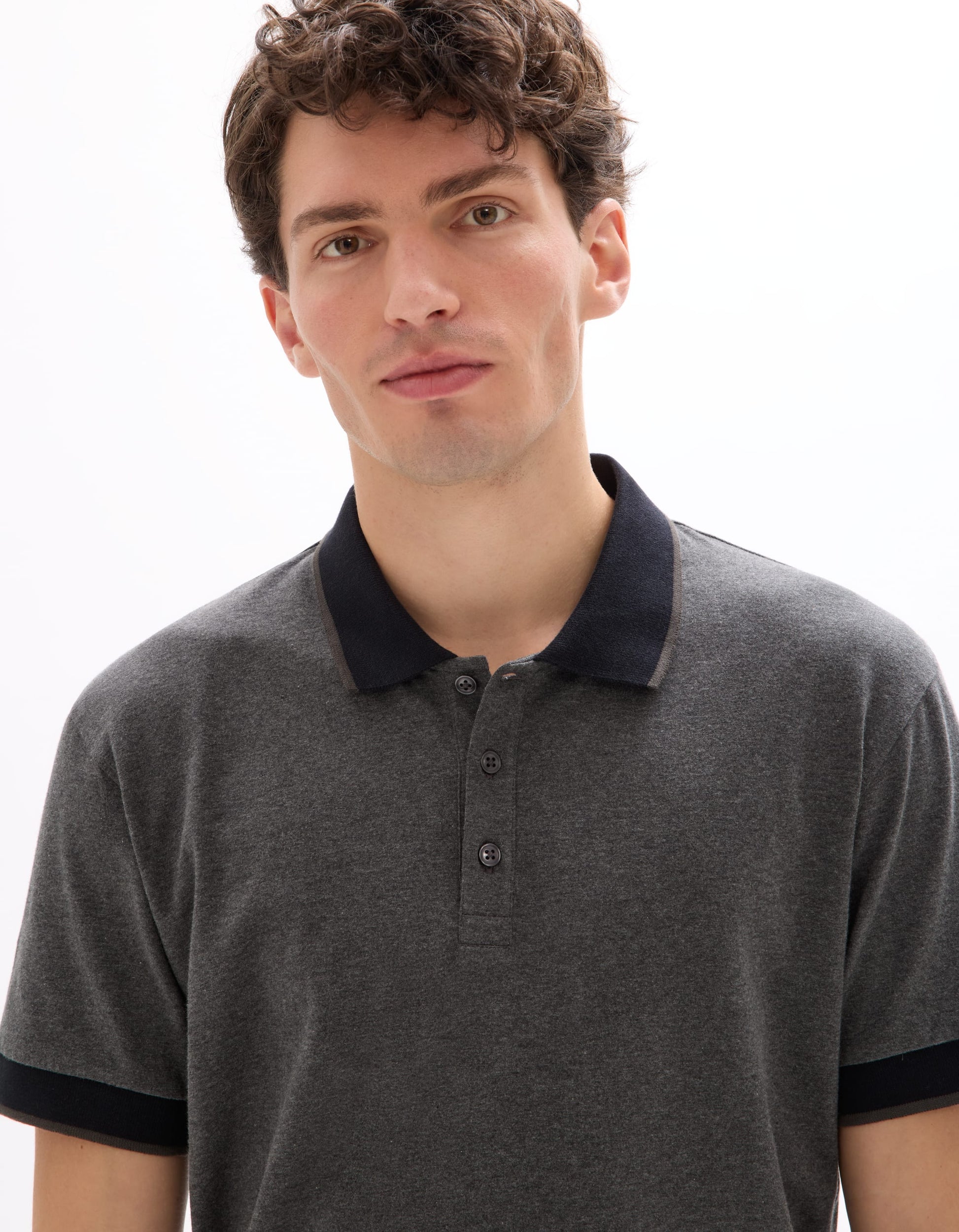 anthra mel Short sleeves Polo