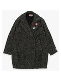 black coat COAT KHABBAZ