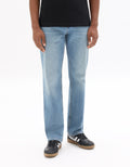 Bleached E26 jeans 1 length for men
