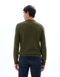 Kaki Crew Neck Jumper - Celio Lebanon