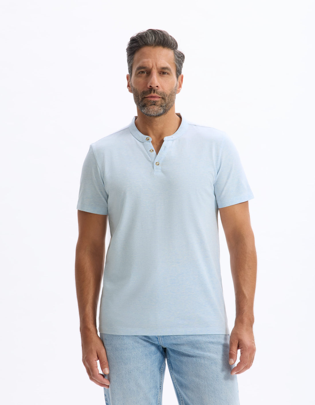 baby blue Short sleeves TShirt