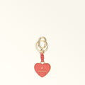 Furla Camelia Keyring Heart in Orange - Charms 