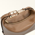 Furla Tonie Mini Hobo Bag In Leather