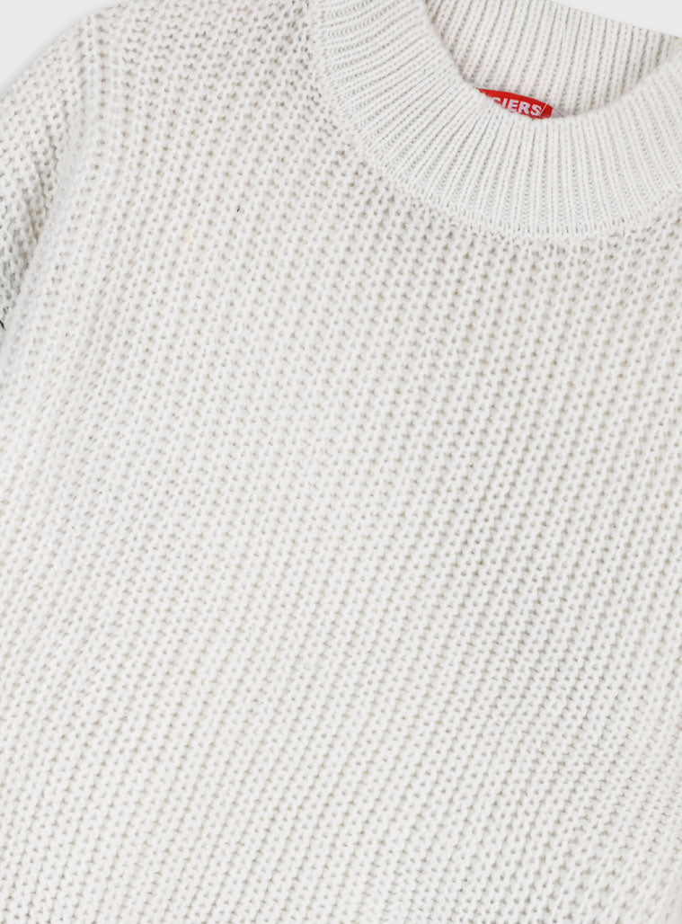 Children's Offwhite Blouse Knitwear For Girl