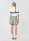 skirt in dark green Prince of Wales check