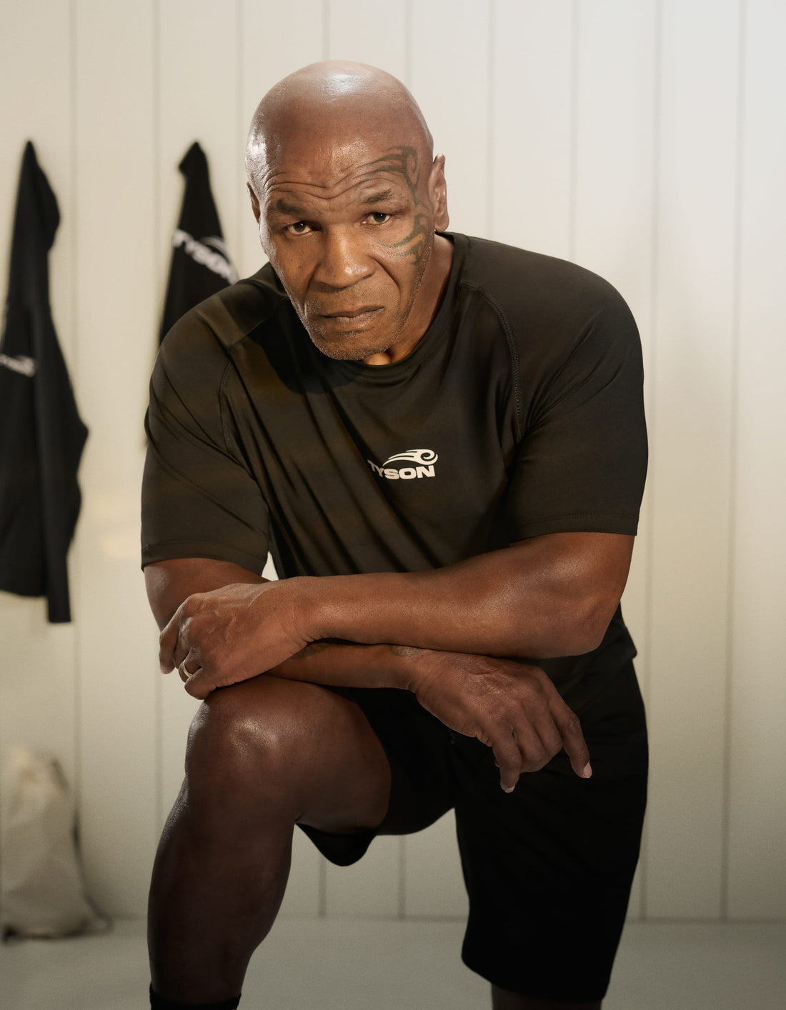 black tee shirt