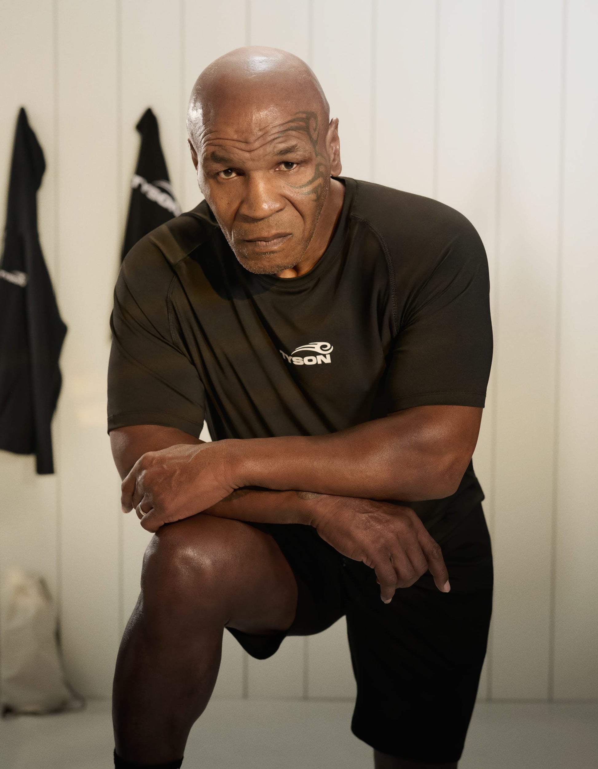 black tee shirt