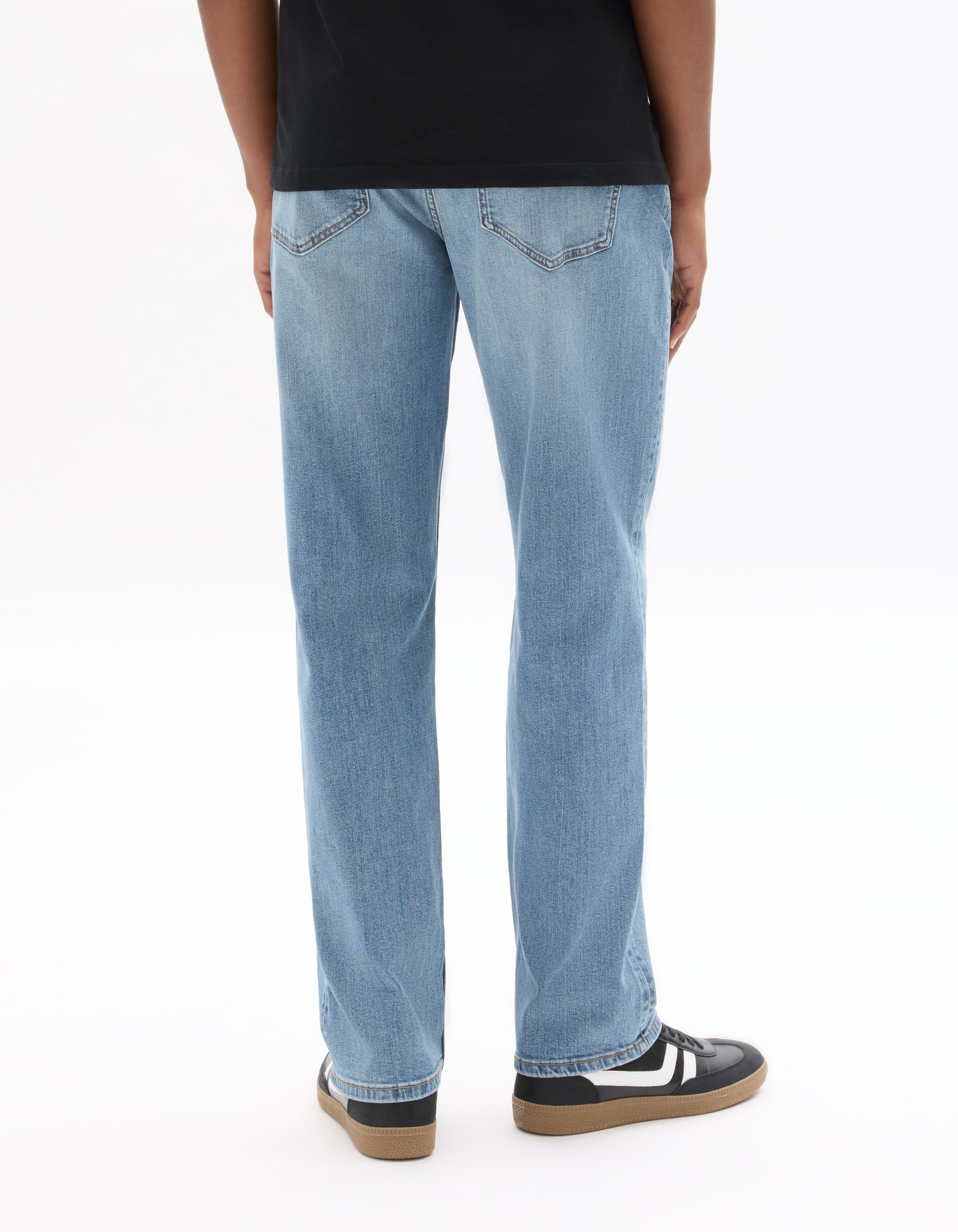 Bleached E26 jeans 1 length for men