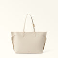Furla Ava L Tote W/Zip in White - Bags 