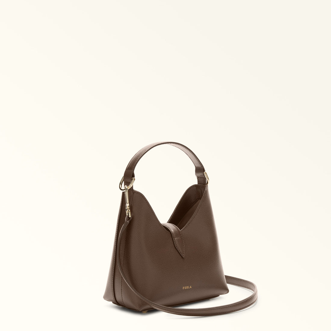 Furla Iride M Hobo Bag In Leather