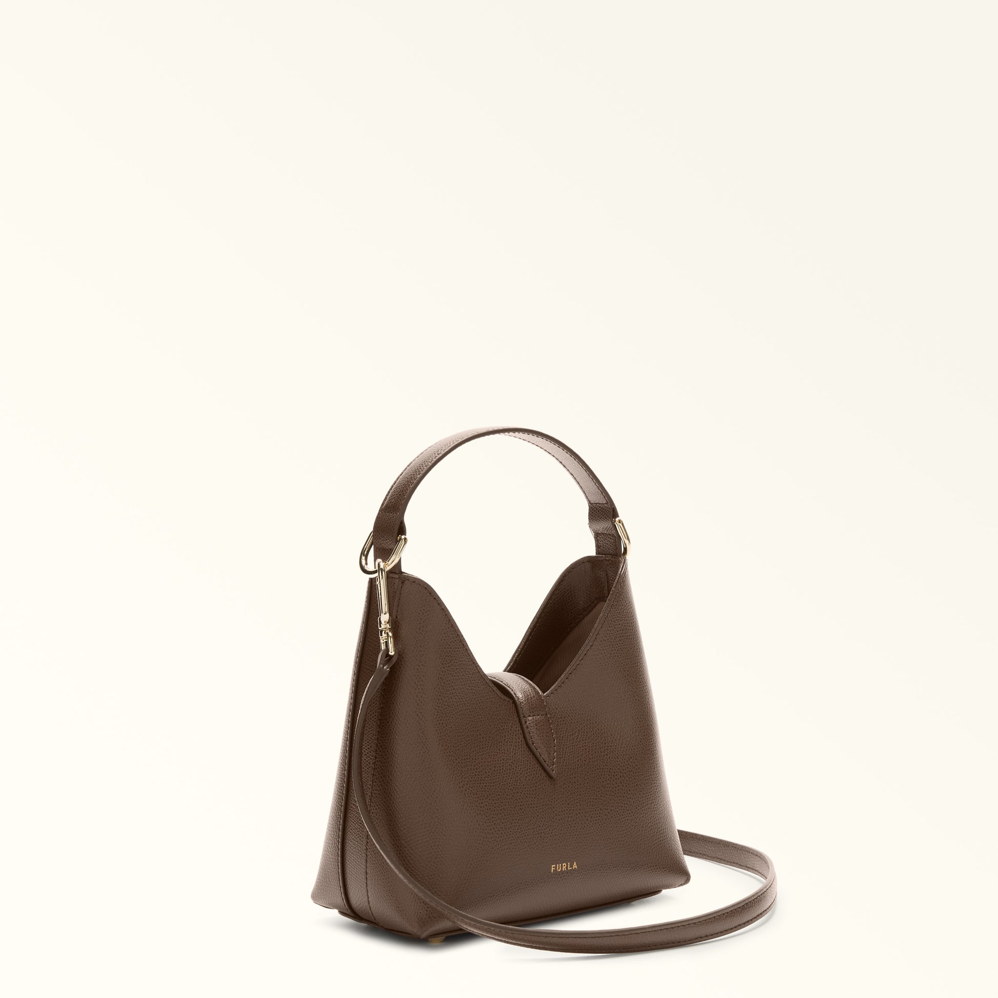 Furla Iride M Hobo Bag In Leather