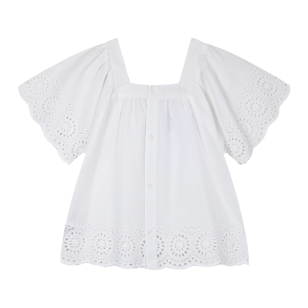 White  Top for Girls