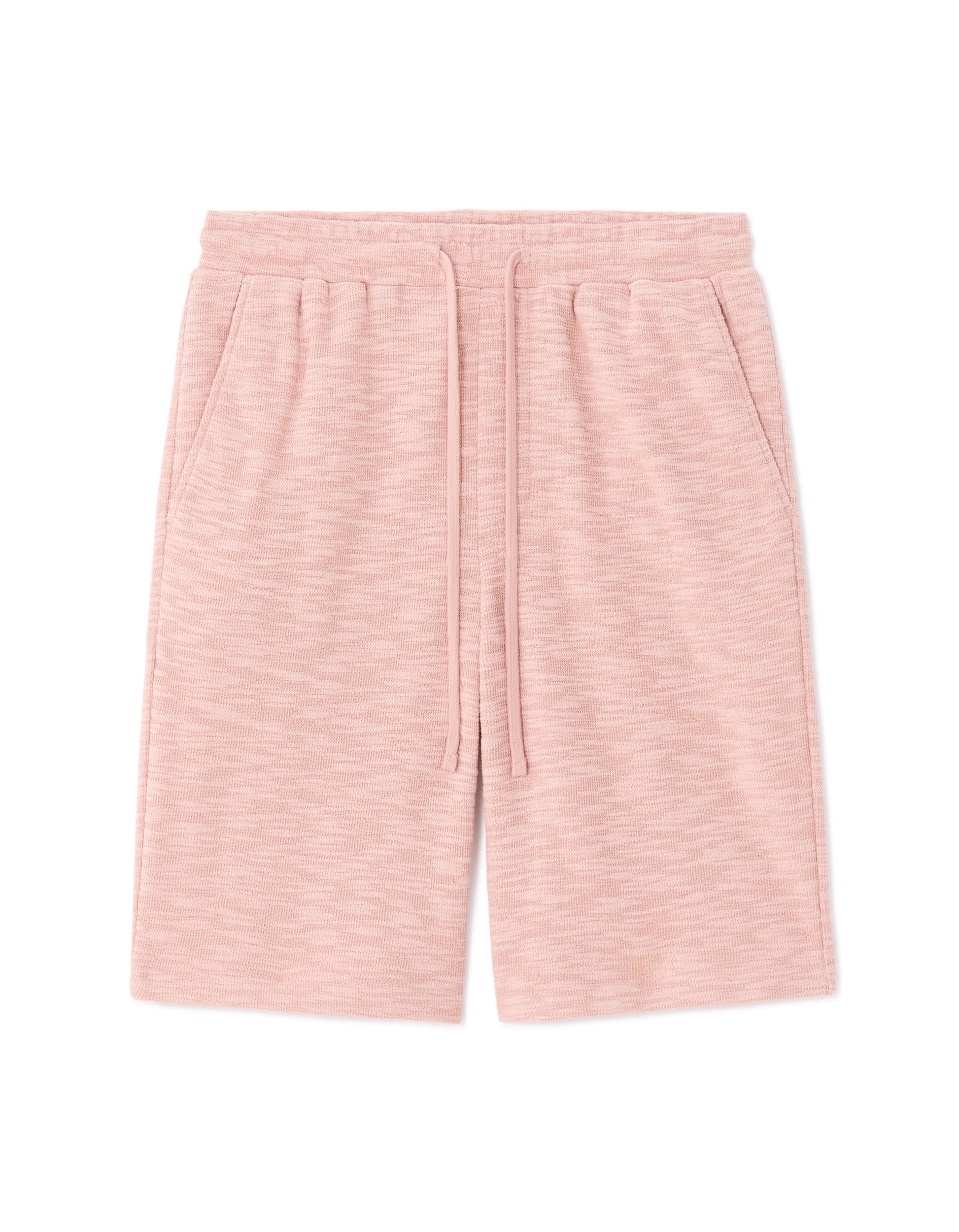 Celio Regular Fit Bouclé Effect Bermuda Shorts - Pink