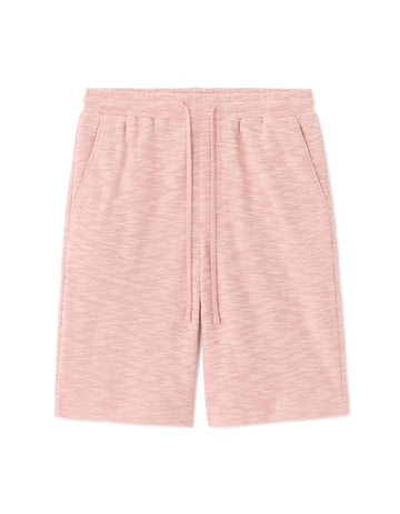 Celio Regular Fit Bouclé Effect Bermuda Shorts - Pink