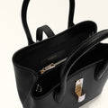 Furla Goccia S Tote Base 22 in Black - Bags 