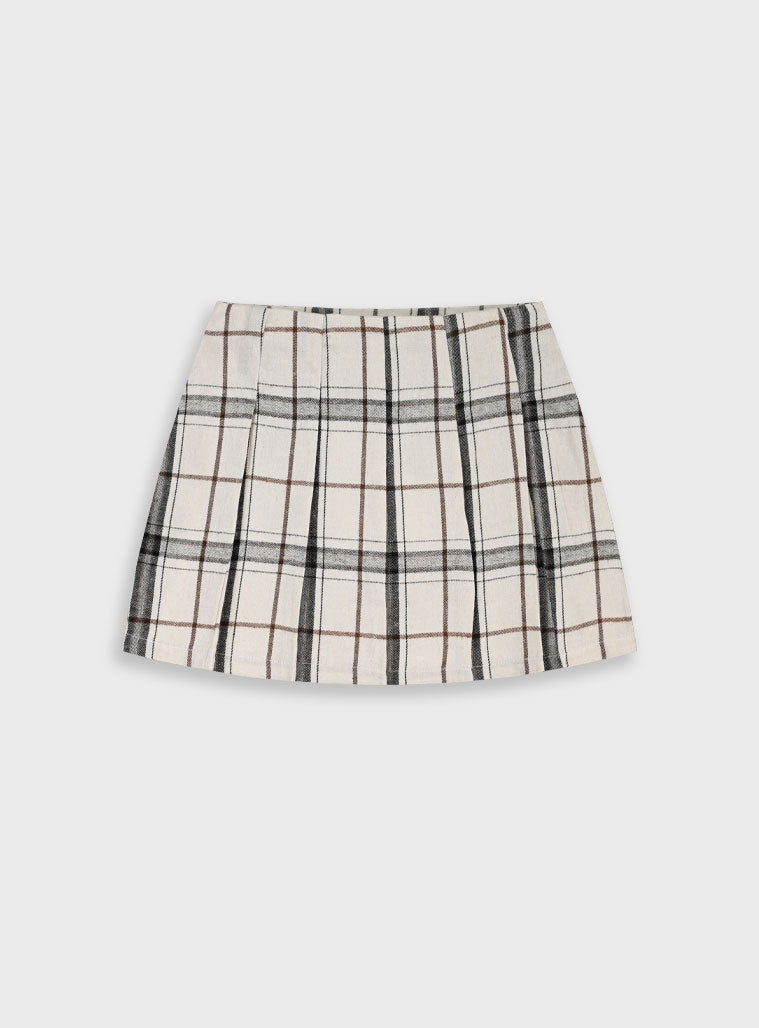 Children's Offwhite Skirt For Girl