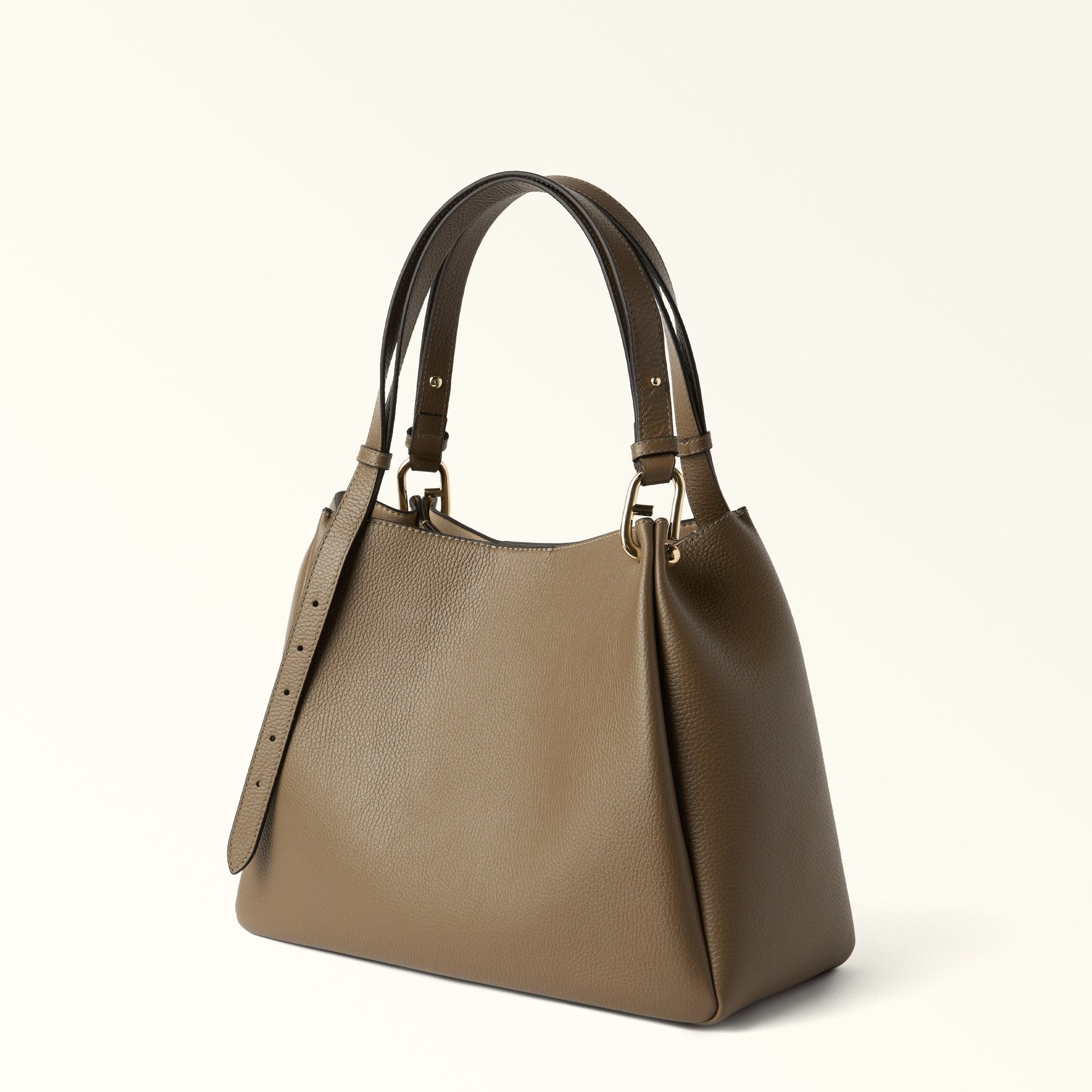 Furla Nuvola L Tote in Grey - Bags 