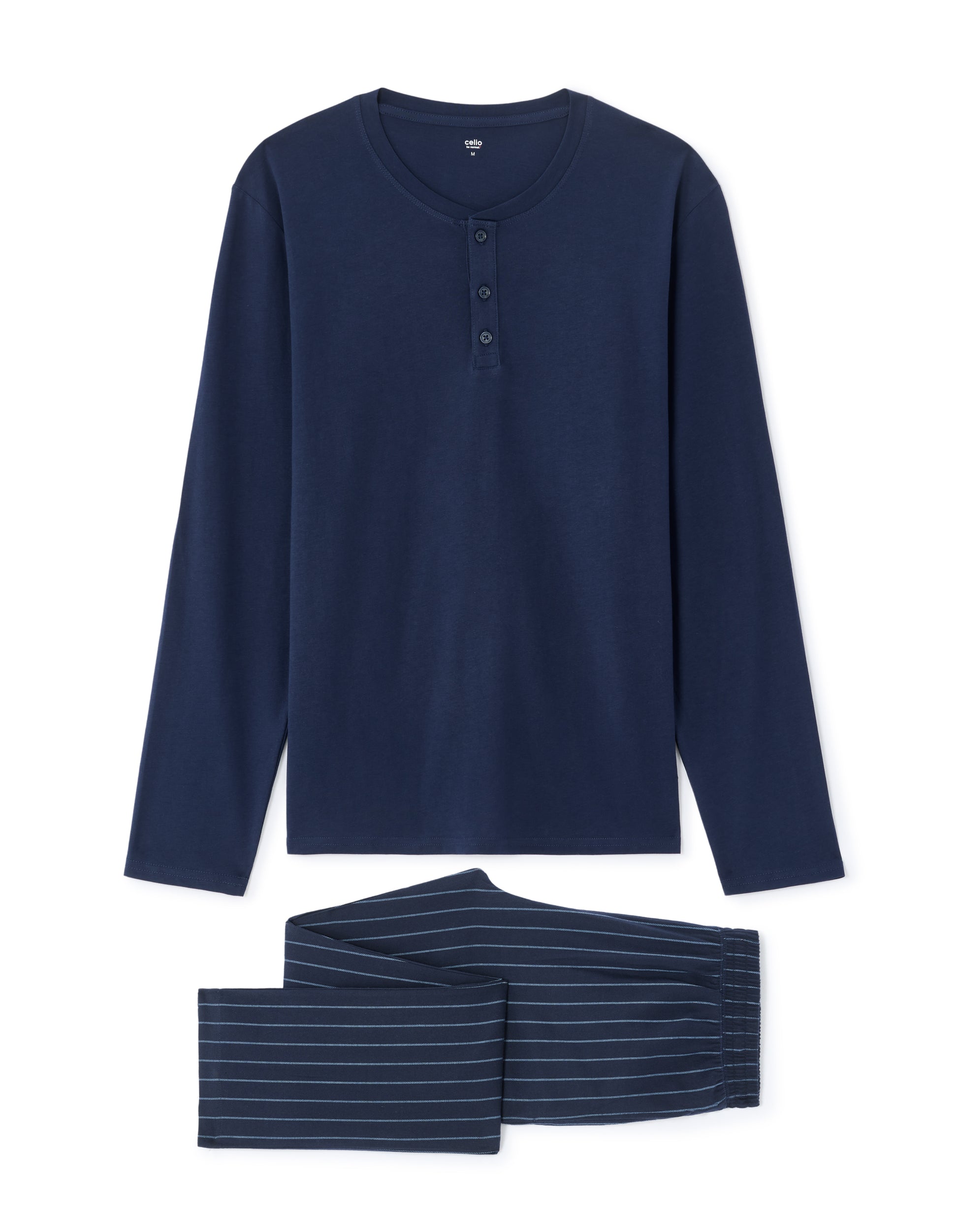 Navy Pyjama/Bathrobe/Slip - Celio Lebanon