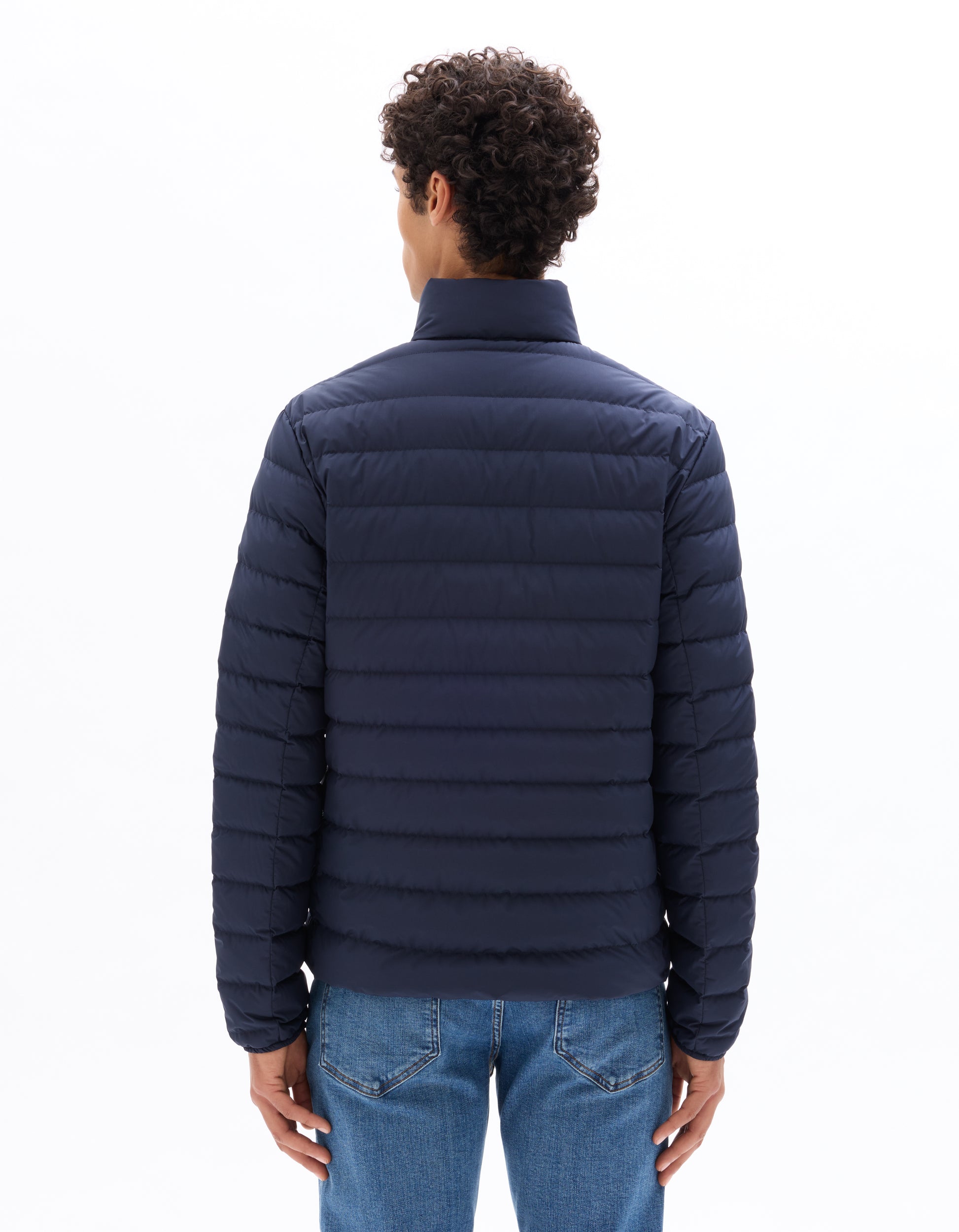 Navy Puffy Jacket - Celio Lebanon