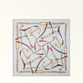 Furla Tortona Carre' 90X90 in Grey - Scarves 