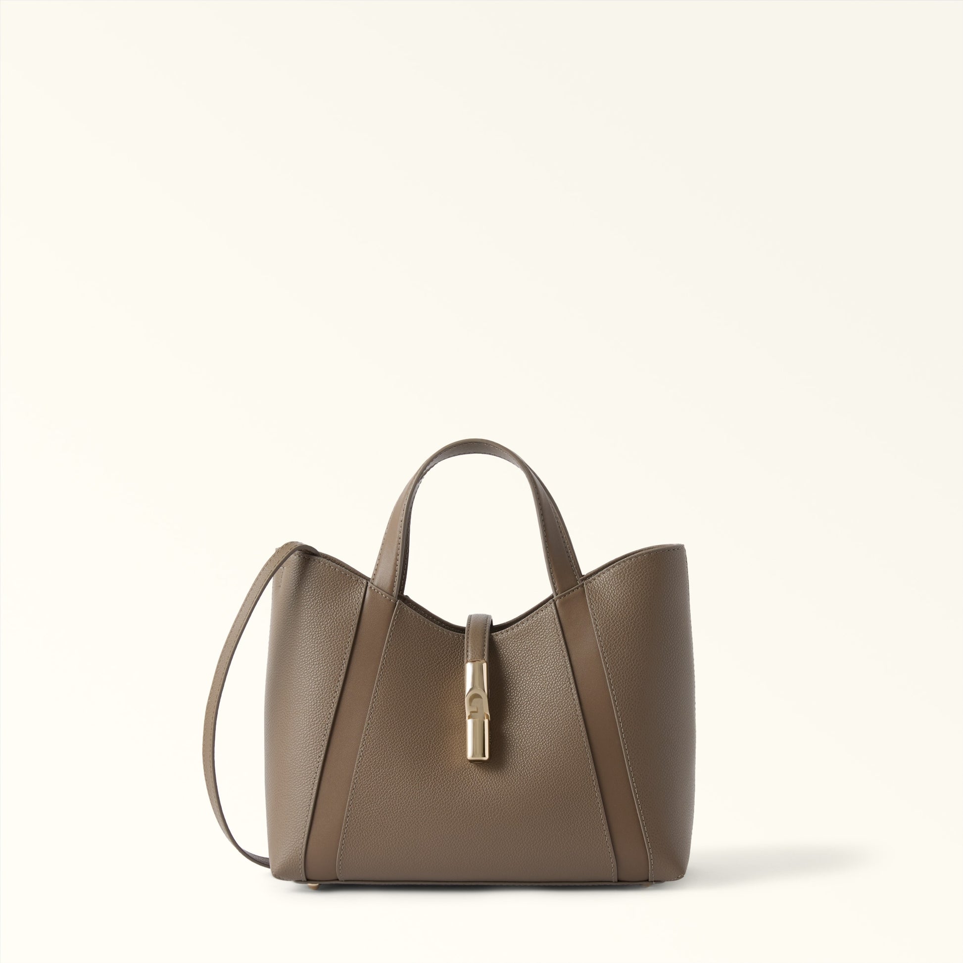 Furla Goccia S Tote in Grey - Bags 