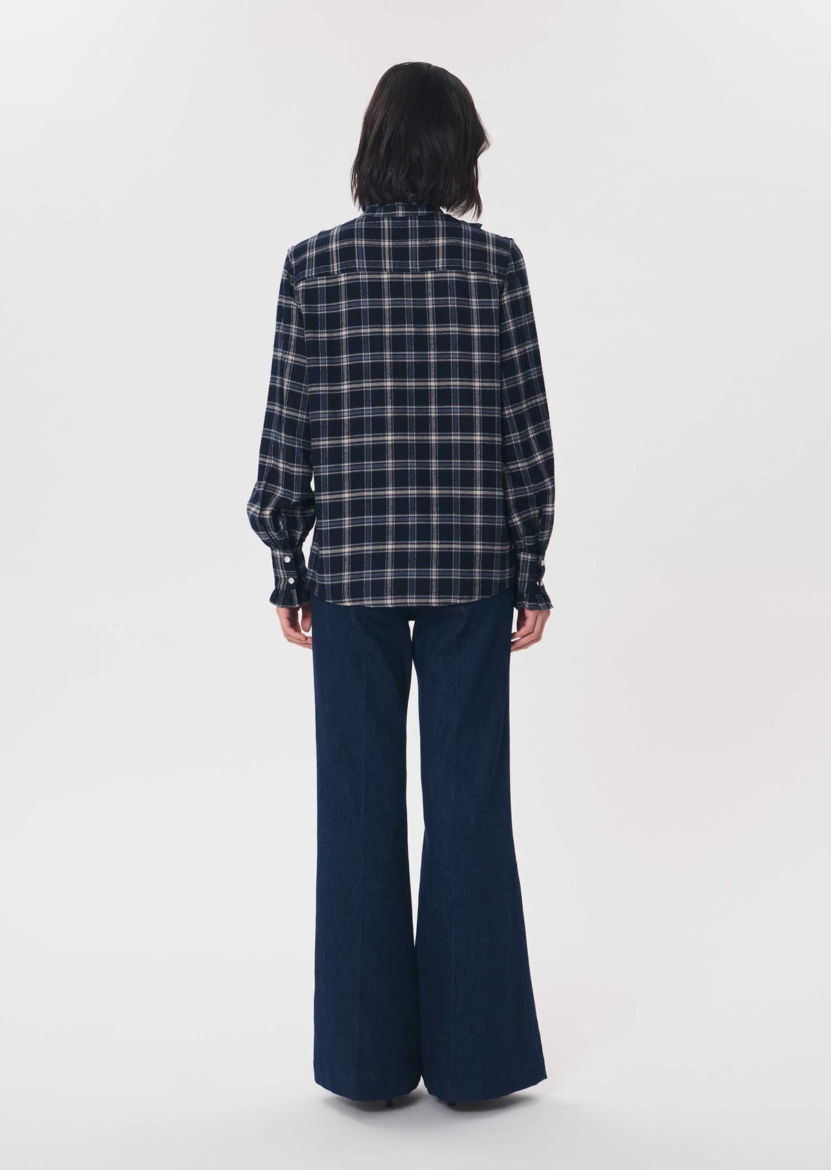 Christina shirt in navy by Tara Jarmon