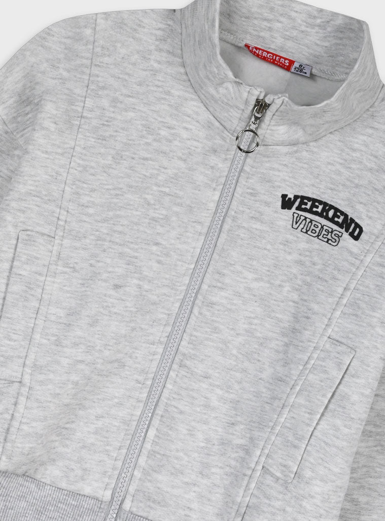 Children's Offwhite Tracksuit For Girl