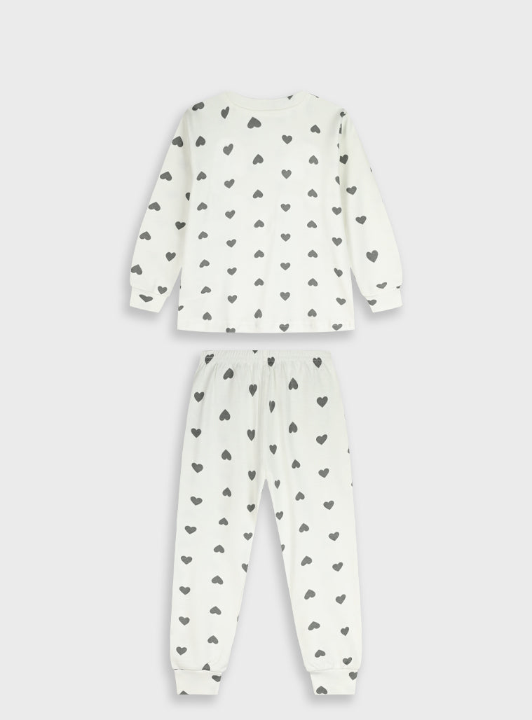 Cotton Girl Pyjamas - All Over Print