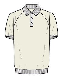 white polo POLO KHABBAZ