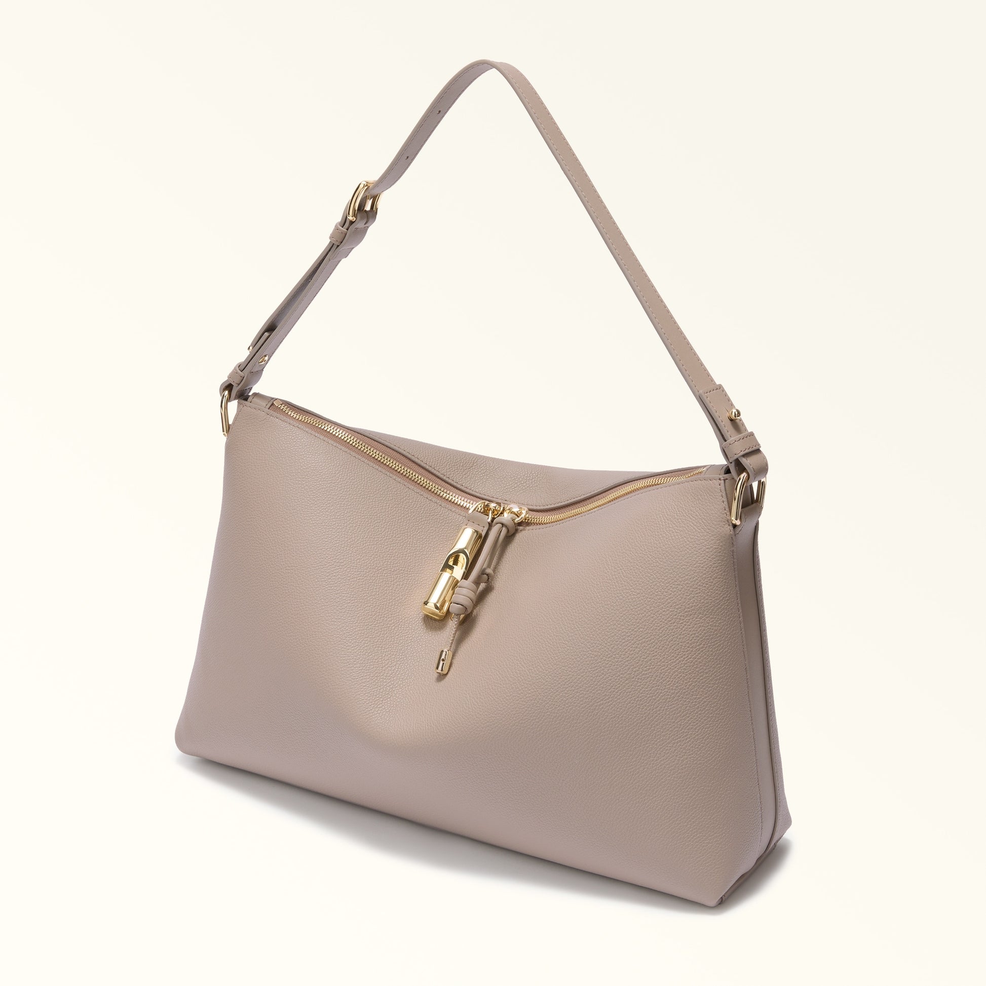 Furla Debby M Shoulder Bag Soft in White - Bags 