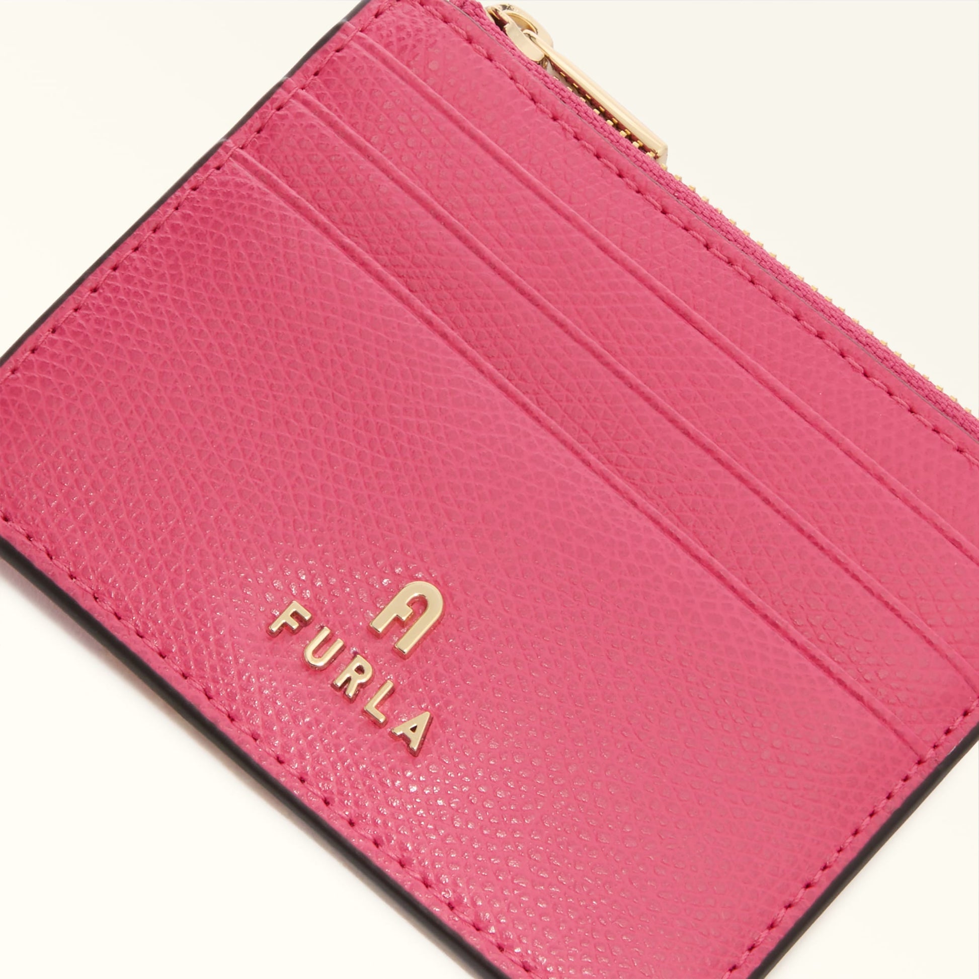 Furla Camelia S Card Case Small Goods In Leather