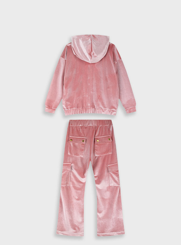 Children's Pink Tracksuit For Girl