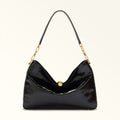 Furla Sfera Soft L Shoulder  Bag In Leather