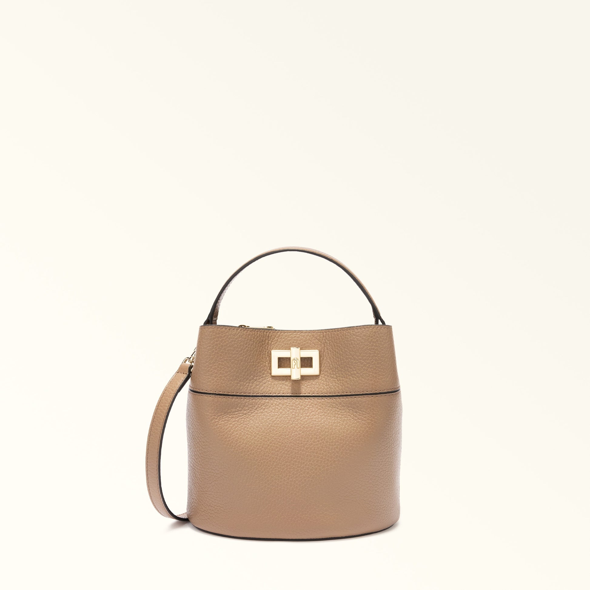 Furla Amelia Mini Bucket Bag in Brown - Bags 