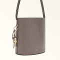 Furla Roxie S Bucket  Bag In Leather