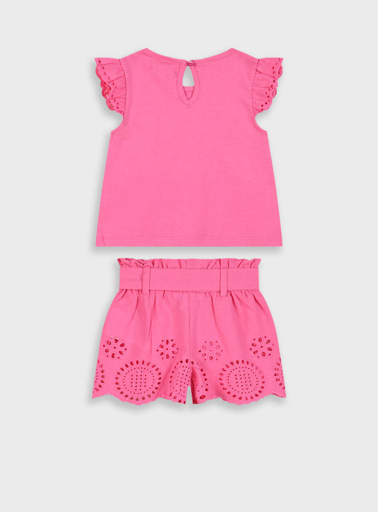 Set shirt and shorts for babby girls Energiers