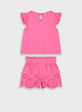 Set shirt and shorts for babby girls Energiers