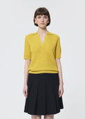 Panpi  lemon yellow sweater