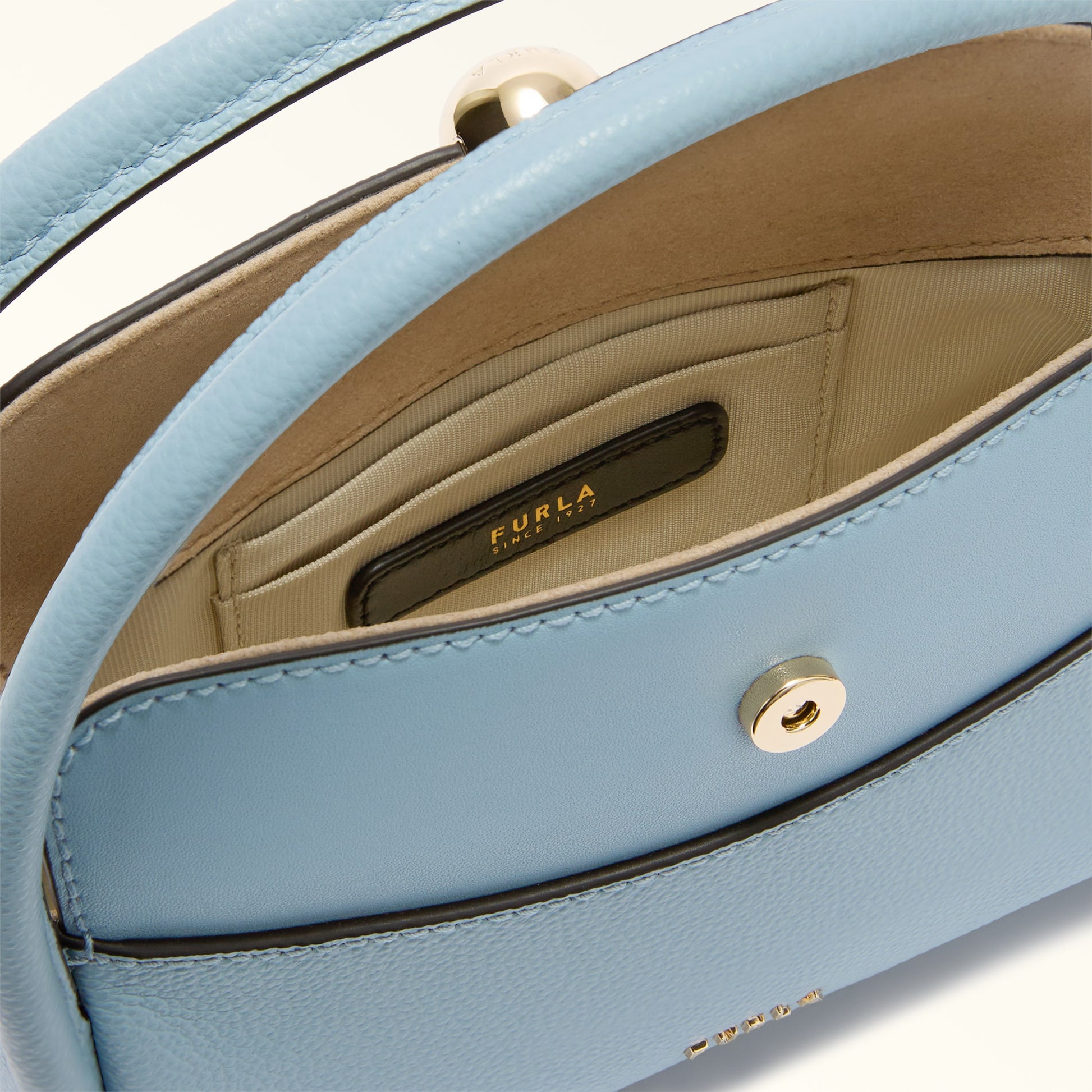 Furla Nicole L Boston  Bag In Leather