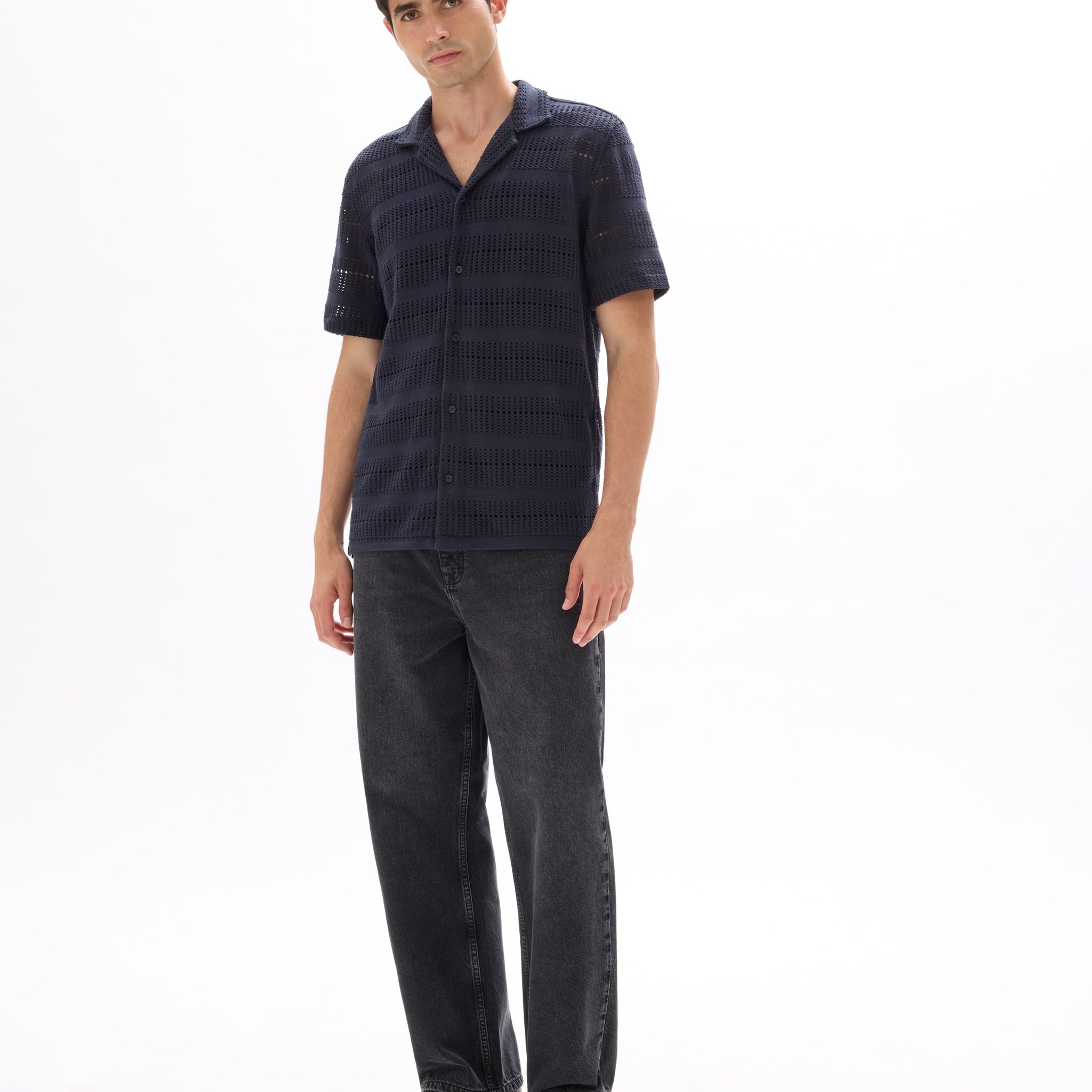MATHIS DARK NAVY SS TSHIRT - Celio lebanon