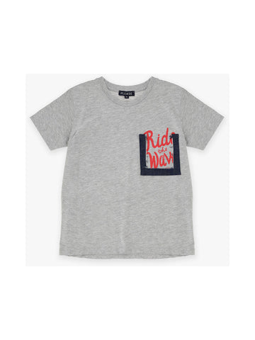 navy t-shirt T-SHIRT KHABBAZ