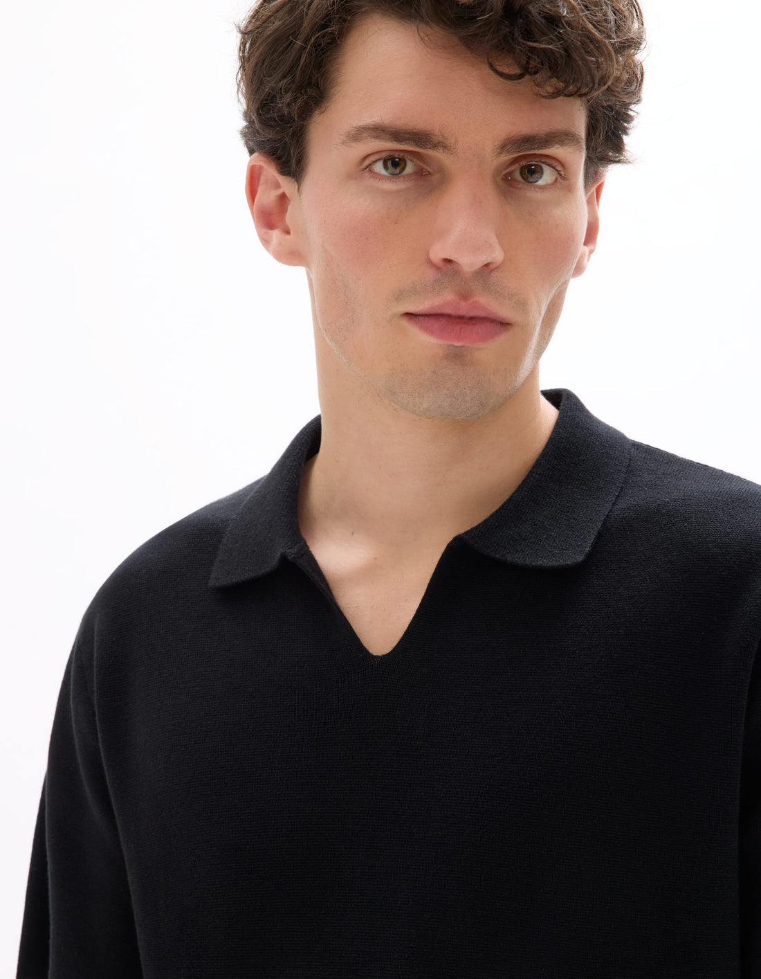 black Short sleeves Polo